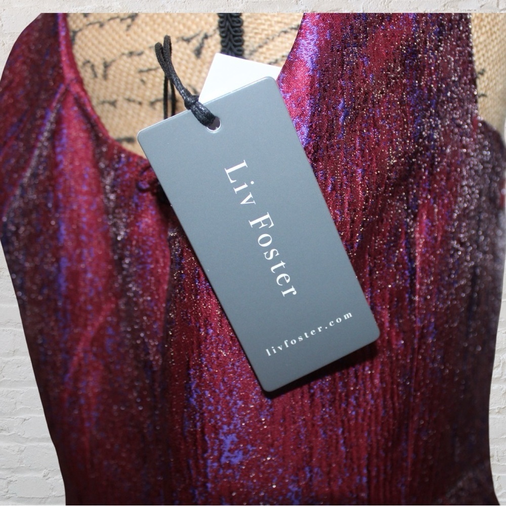 Liv Foster Jcquard Mini Dress - Picture 8 of 8